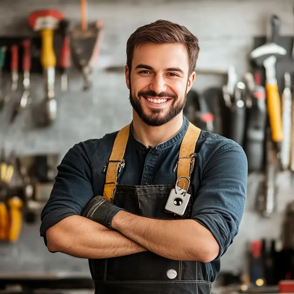 Der lächelnde Schlosser von Schlüsseldienst Heilbronn